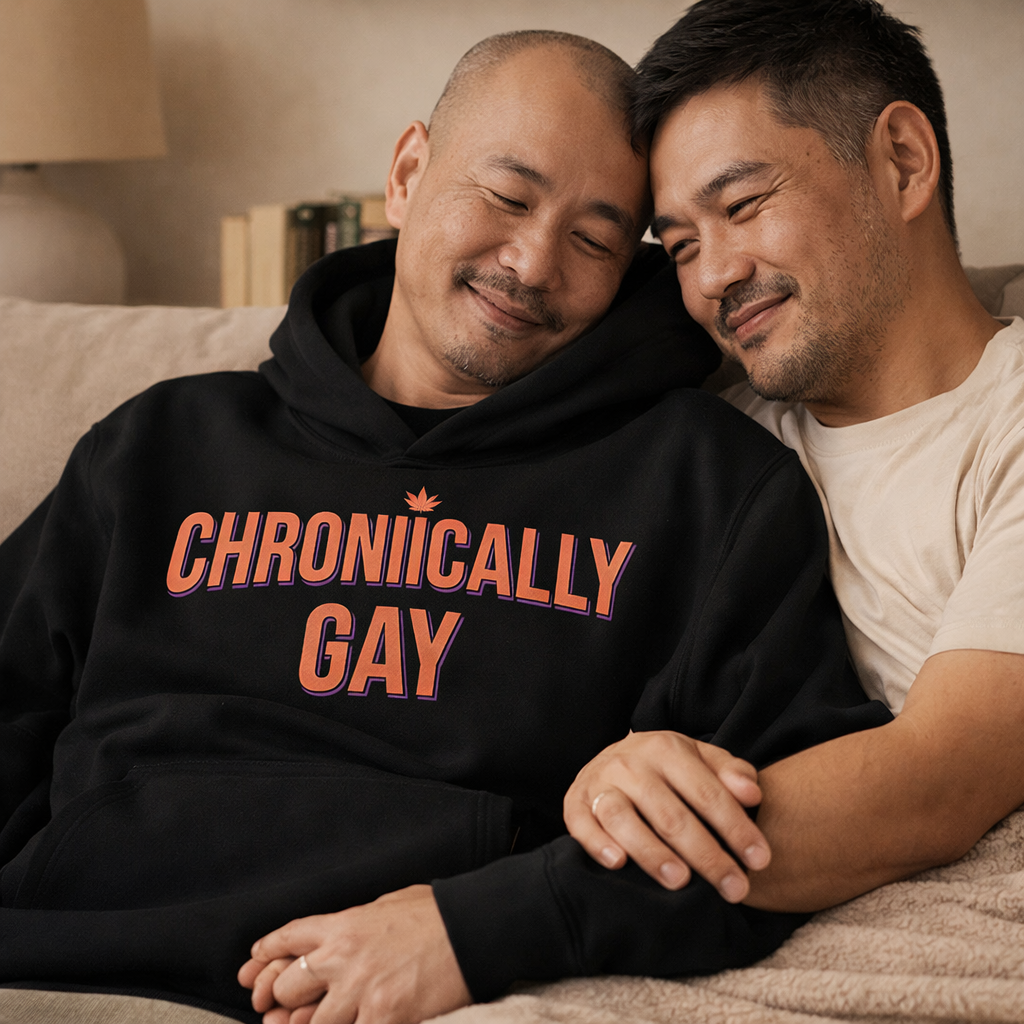 Chronically Gay Hoodie