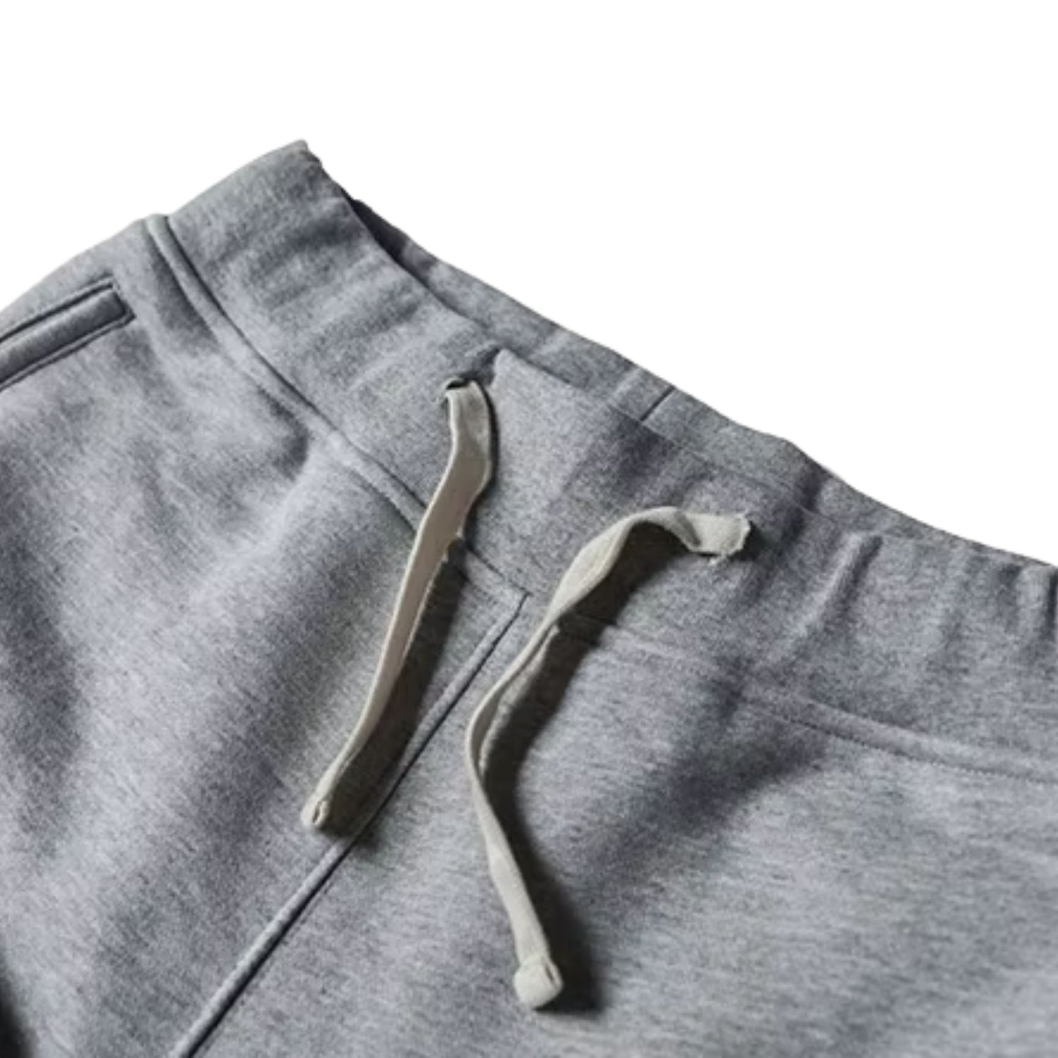 500 GSM Straight-Leg French Terry Lounge Pant - Gray