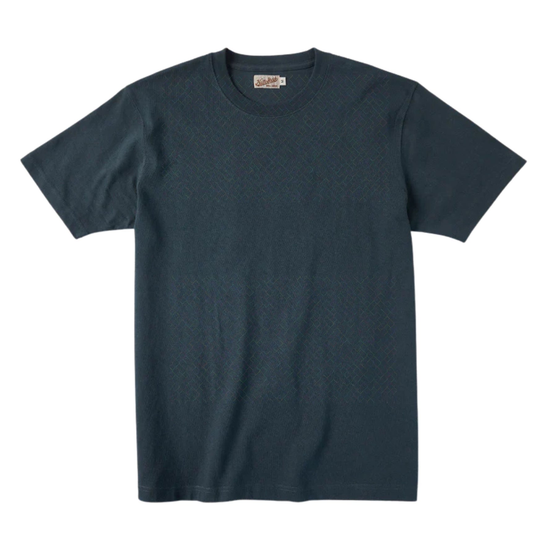 vintage black 300 gsm tubular cotton tshirt