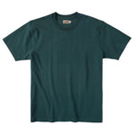 dark green 300 gsm tubular cotton tshirt
