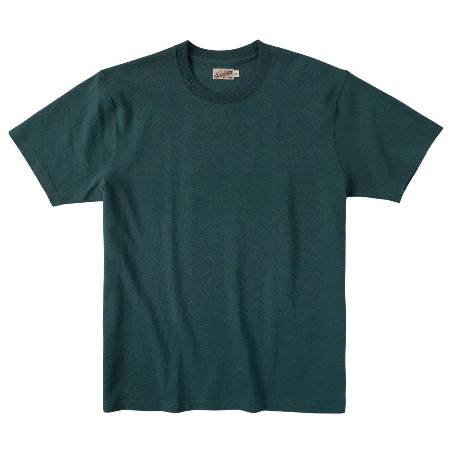 dark green 300 gsm tubular cotton tshirt