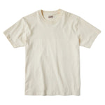 cream off white 300 gsm tubular cotton tshirt