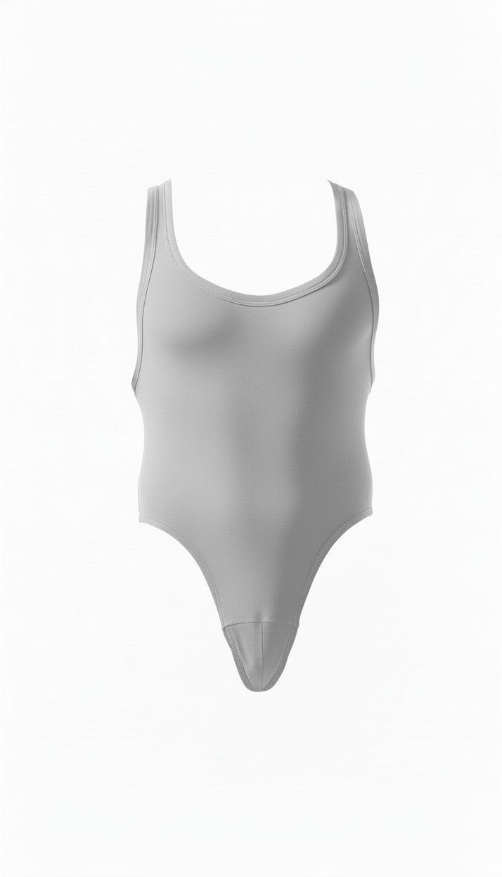 Men’s High‑Elastic Body Shaping Bodysuit Tight Fit