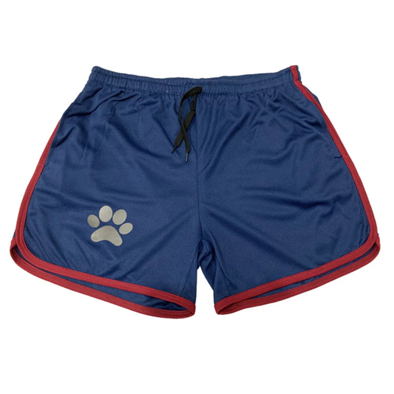 Mens Breathable Mesh Gym Shorts Summer Training Fitness Shorts