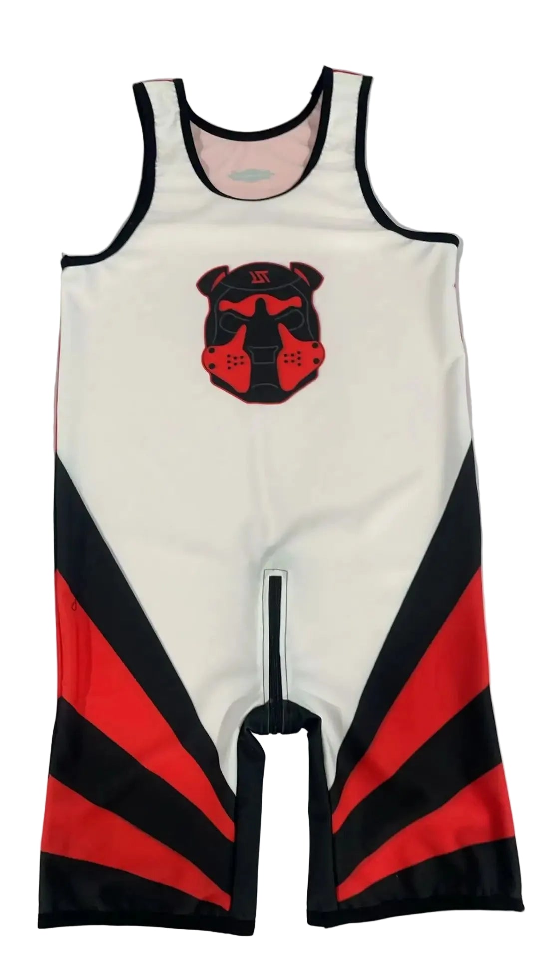 Men’s Front‑and‑Back Zipper Performance Wrestling Singlet | Stretch One‑Piece Bodysuit