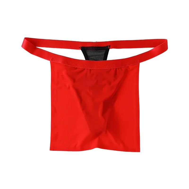 Men’s Japanese Swim Coverup Ice Silk Low‑Rise