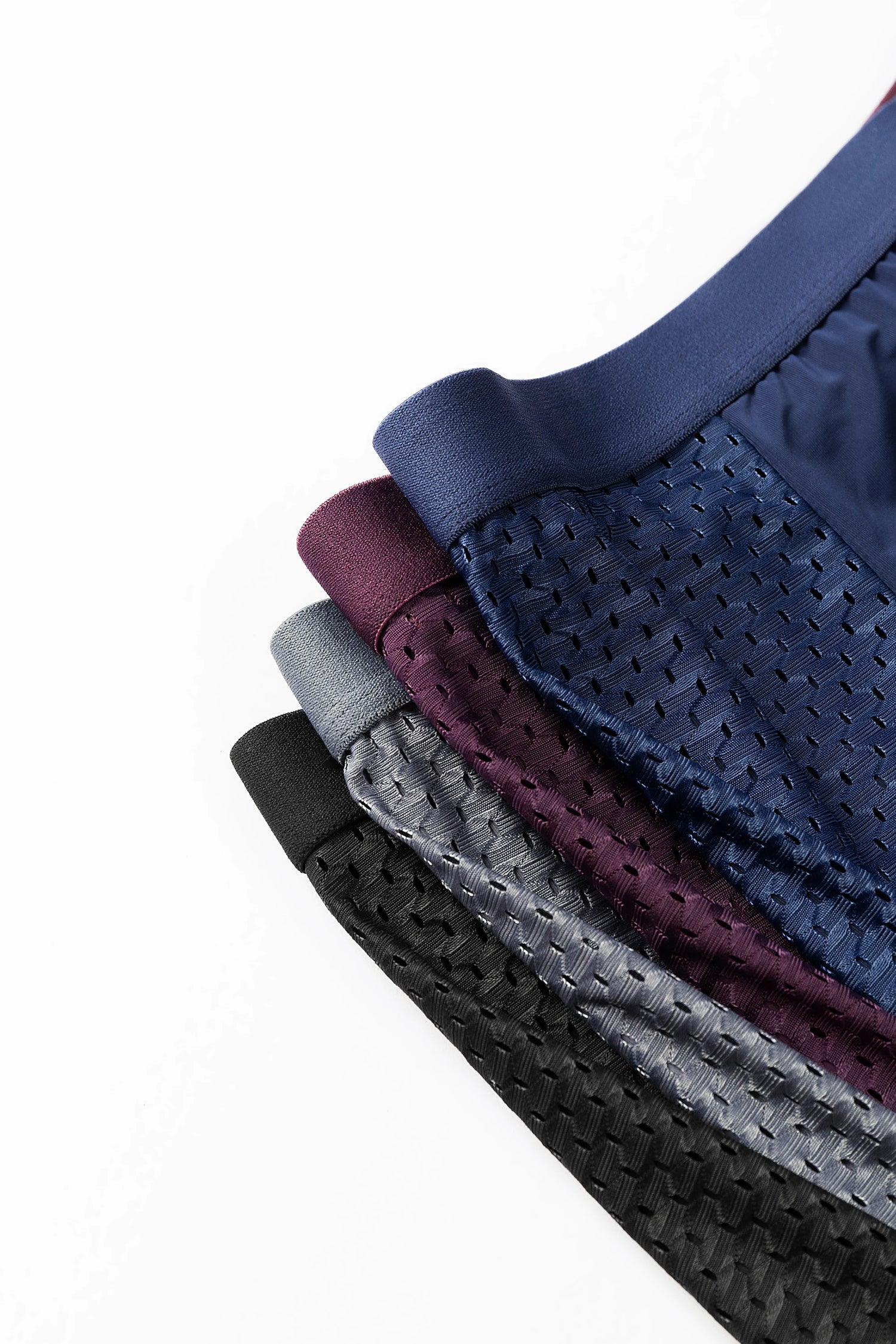 4 Pack Men’s Ice Silk Mesh Boxer Shorts | Breathable Summer Underwear