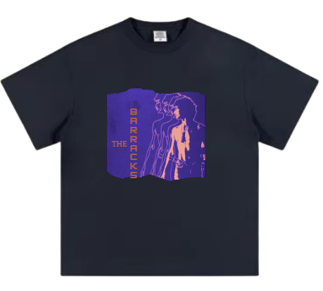 The Barracks Graphic Tee 305gsm Loose‑Fit 100% Cotton