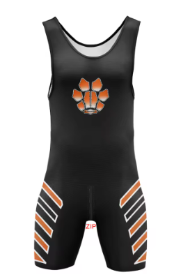 FlexFit Dual‑Zipper Singlet - Single Paw Print